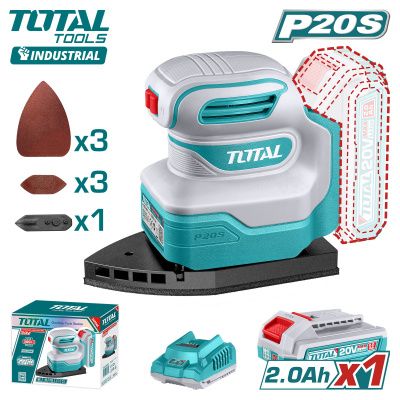 Дельташлифовальная машина аккумуляторная TOTAL TPSLI20141