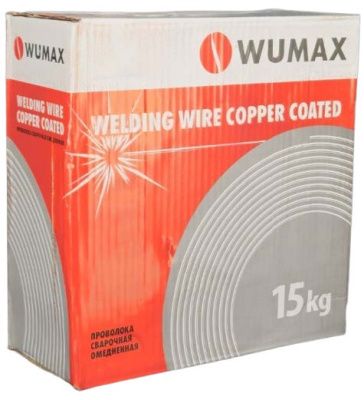 Сварочная проволока ER7OS-6, 1,0 мм, 15 кг., WUMAX 19821015