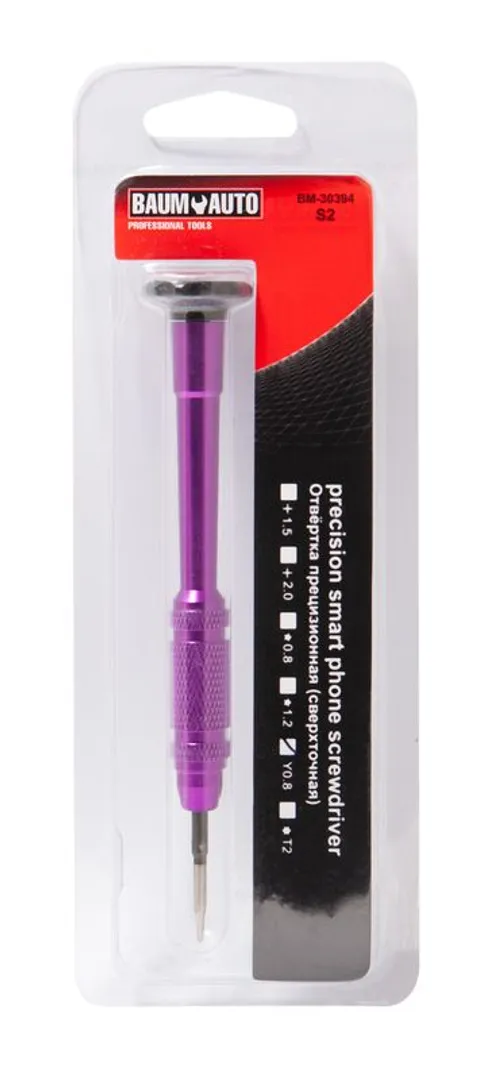 Ювелирная сверхточная отвертка TS1.2мм BaumAuto BM-30394