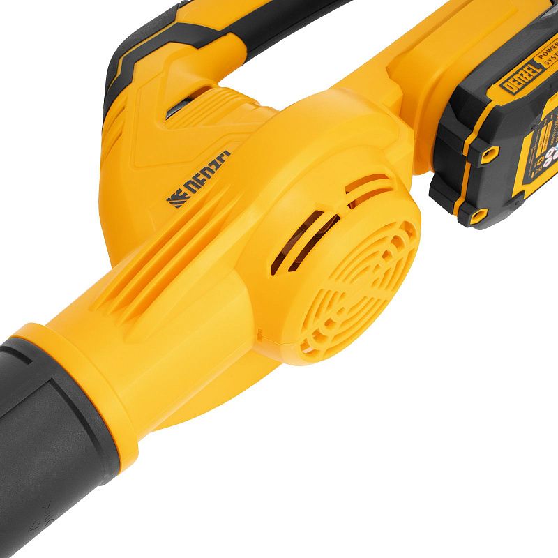 Воздуходувка аккумуляторная, AB-500, 60 м/с, 500 м3/ч, Li-Ion, 20 В Denzel 59608