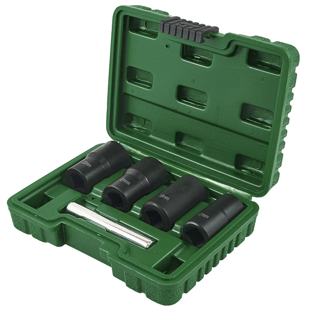 Набор головок-экстракторов 17-22 мм 1/2'' 5 пр RockForce RF-906U2