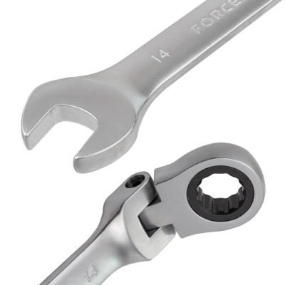 Набор ключей комбинированных трещоточных с шарниром 6-32 мм 22 пр ForceKraft FK-10342