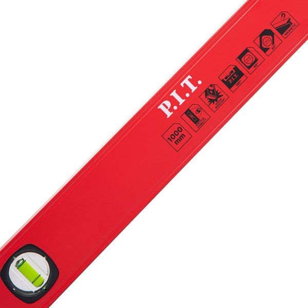 Уровень пузырьковый магнитный ADVANCE HSPL02-1000 (1000мм, 3 капсулы, коробчатый,1мм/м) PIT HSPL02-1000