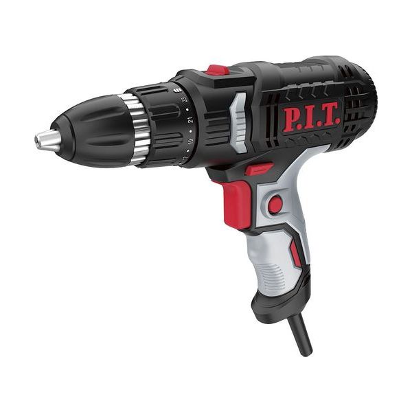 Дрель-шуруповерт сетевой, 400 Вт,2 скорости,0-400/1600 об/мин PIT PBM10-C3