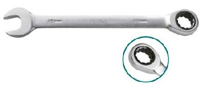 Ключ комбинированный с трещоткой 12 мм TOTAL TCSPAR121