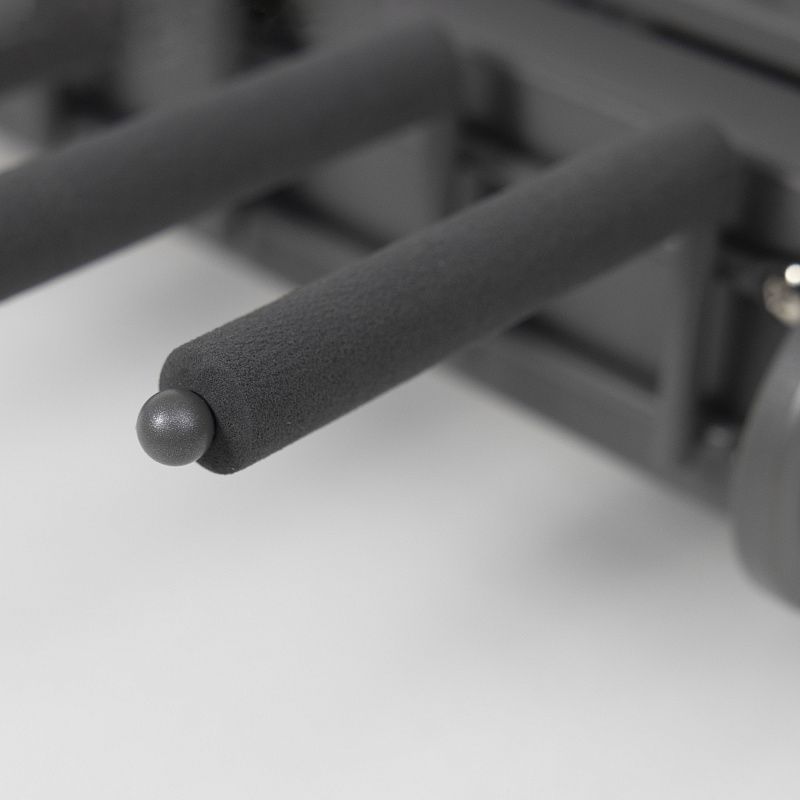 Выдвижная вешалка для галстуков BRUNO крепл.бок./левое 168*470*118, графит PRIME by AKS 115595