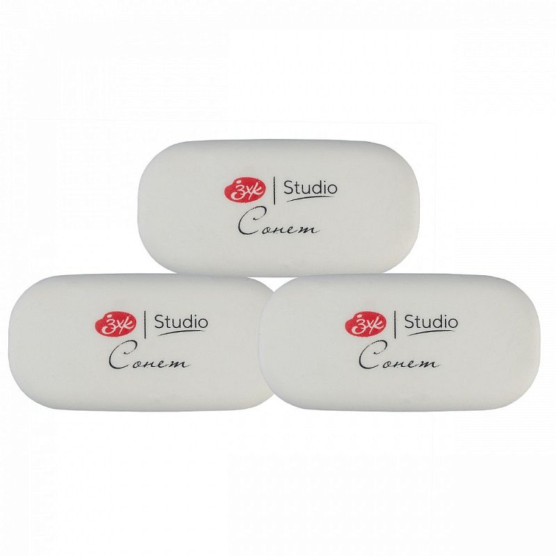 Ластик "Сонет", белый