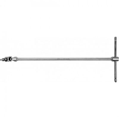 Вороток Т-образный 1/4" 450 мм, с карданом Yato YT-15291