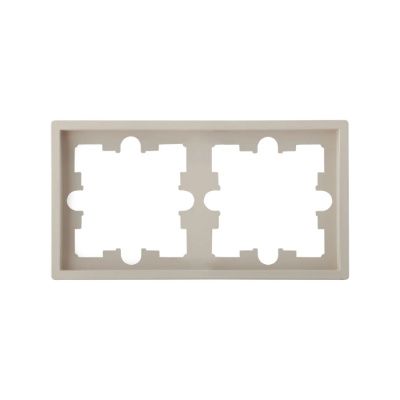 Рамка 2-местная песочная Carre Bylectrica ЮЛИГ.735212.592 песочн