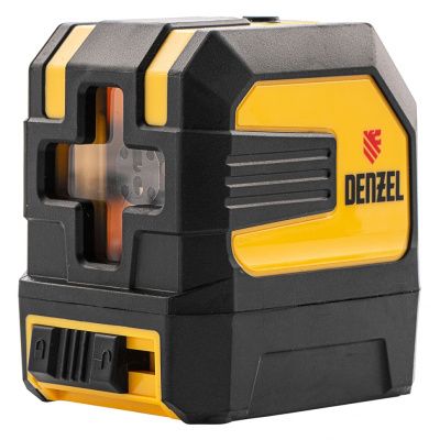 Лазерный уровень LX 02 Red, 20 м, 635 нм, резьба 1/4'' Denzel 35056