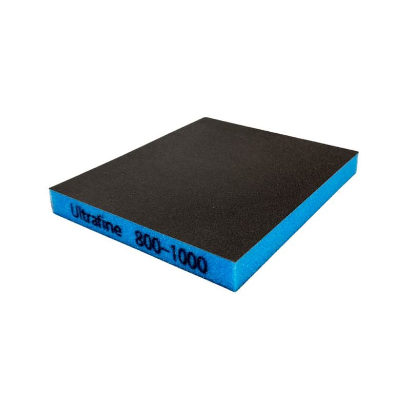 Губка двухсторонняя 120х98х13 мм Ultrafine (P800-1000) HOREX SS-UF