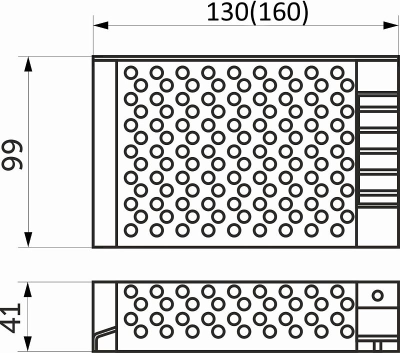 Блок питания Indoor 120W/12V, AKS 117410