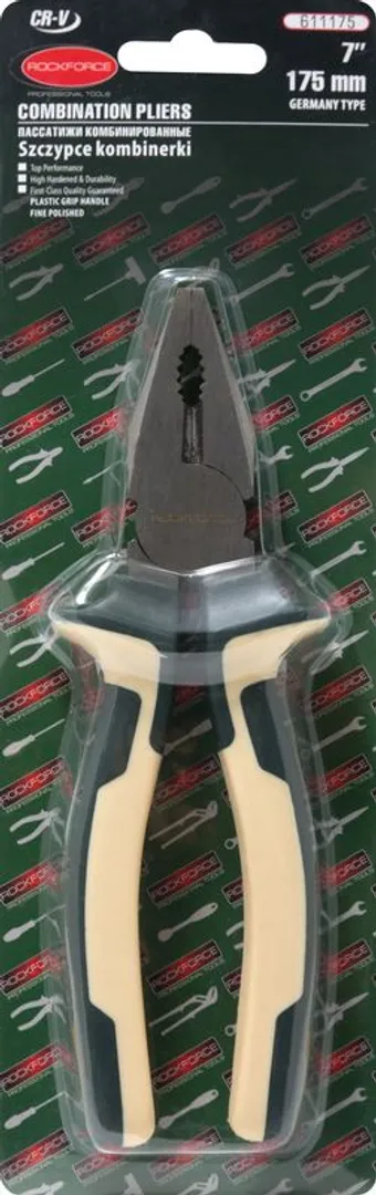 Плоскогубцы комбинированные Cr-V 6''-150 мм RockForce RF-611150