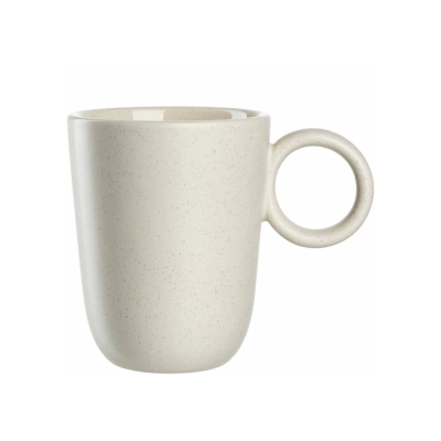 Кружка керамическая "ROMA", 400 мл, кремовый