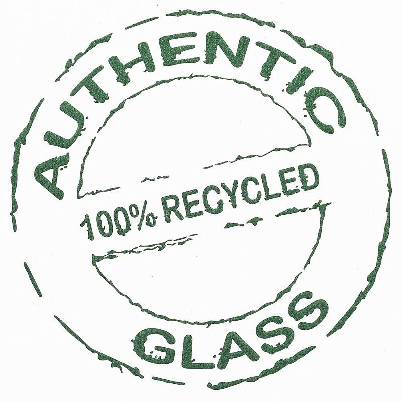 Бутыль декоративная "4602F874 Artemis", стекло, бордовый