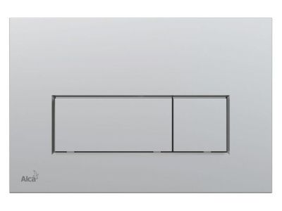 Кнопка для инсталляции, хром-матовая, Alcaplast M572