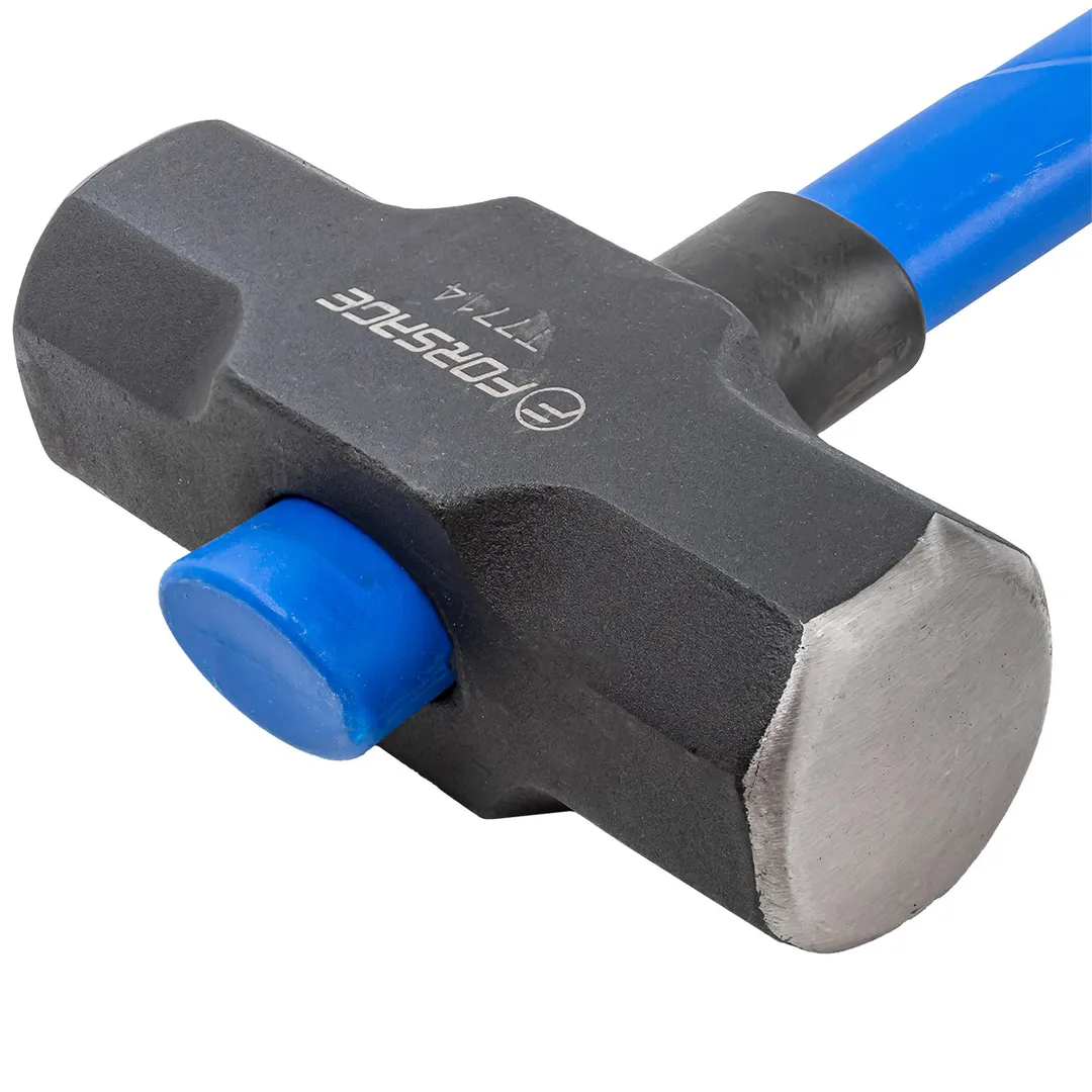 Кувалда 6,35 кг, с фиберглассовой ручкой и резиновой противоскользящей накладкой, L ручки 800 мм Forsage F-T7714