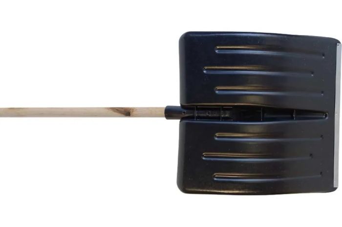 Лопата платковая №1 430×435мм оц. планкой черенком, d32мм Агростройлидер СНЕГ-01.01/компбезV