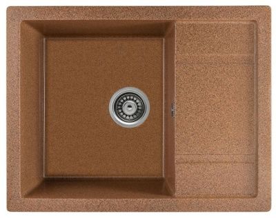 Мойка кухонная из мраморной крошки, терракот, B19-23 Gerhans