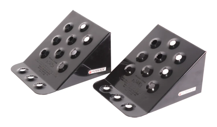 Башмак противооткатный металлический для грузовых а/м 230х200х125 мм, 2 шт Forsage F-TRF3555 BIG