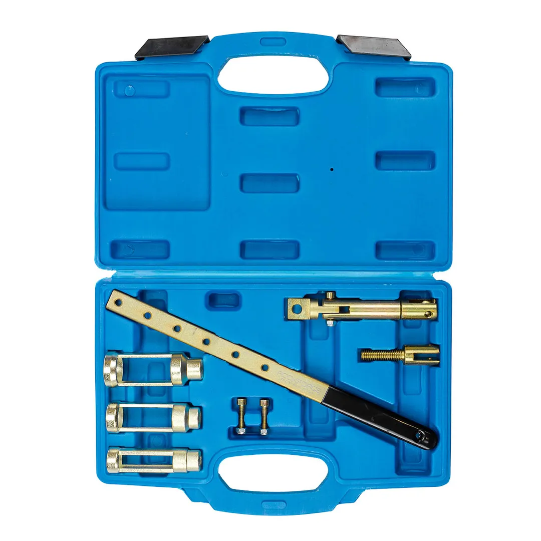 Рассухариватель клапанов 8 пр, сменные толкатели: 20, 26, 34 мм RockForce RF-908G7A