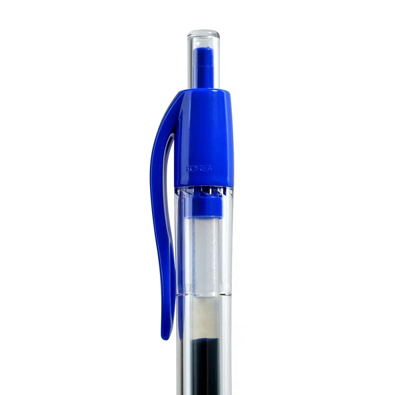 Ручка гелевая "U-knock", 0.7 мм, голубой, стерж. синий