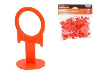Зажим для укладки каф. плитки 100 шт. STARTUL ST4308-100