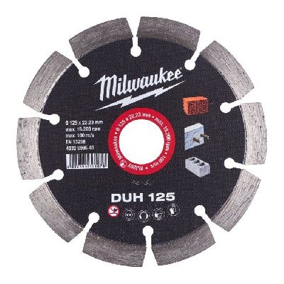 Алмазный диск DUH 125 мм Milwaukee 4932399540