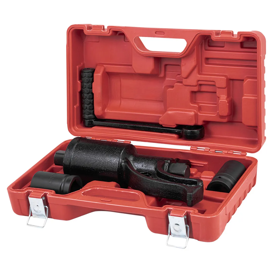 Гайковерт ручной с редуктором 1:68, 5800 Н/м, 1", головки 32, 33 мм, L270 мм ForceKraft FK-3411384