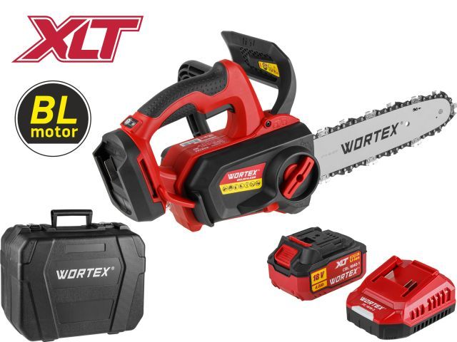 Аккум. пила цепная CEC 2518-3 в чем. ALL1 XLT SET бесщет., 18 В, 25.4 см WORTEX 2325004