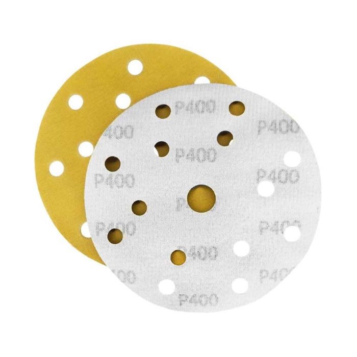 Круг шлифовальный Ø150 мм 15 отверстий P400 (оксид алюминия на бумаге) Horex M3-255Ø150P400