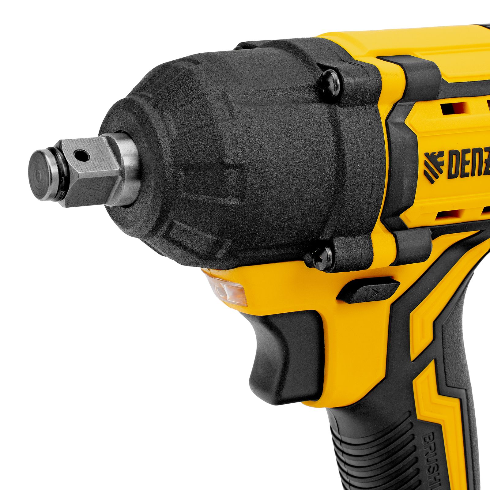 Гайковерт ударный аккумуляторный бесщет. CIWH-BL-20-500, Li-Ion, 20 В Denzel 26524
