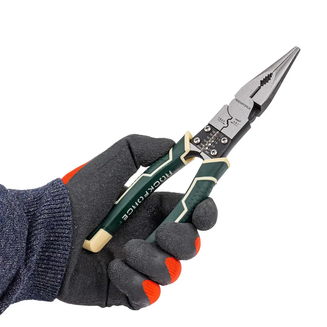 Длинногубцы для снятия изоляции 230 мм RockForce RF-610M230