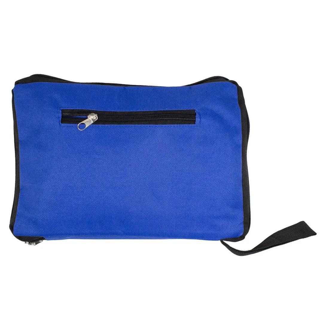 Сумка хозяйственная на 2 колесах с ручками и боковым карманом, 140х265х450 мм KINGTUL KT-FN209