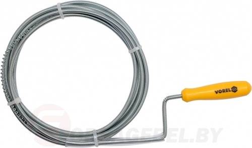 Трос сантехнический 5 мм / 1,5м Vorel 55541