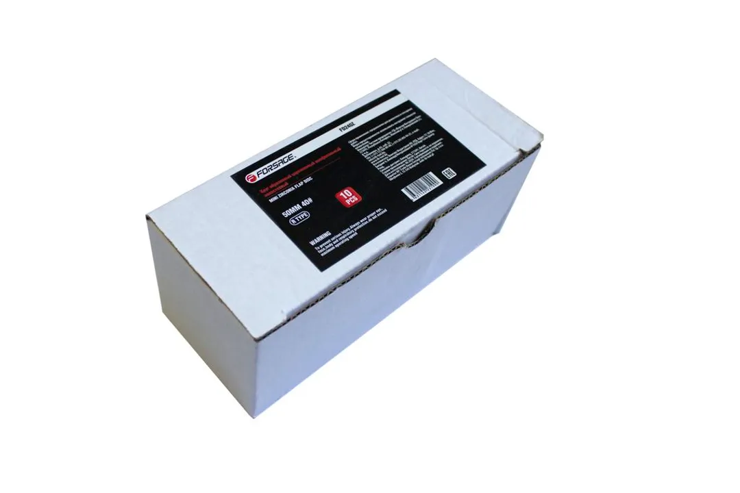 Круг шлифовальный лепестковый 50 мм P120, 10 шт. Forsage F-FD2120C