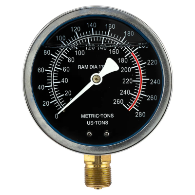 Манометр для пресса гидравлического 200 т RockForce RF-0500-9-M
