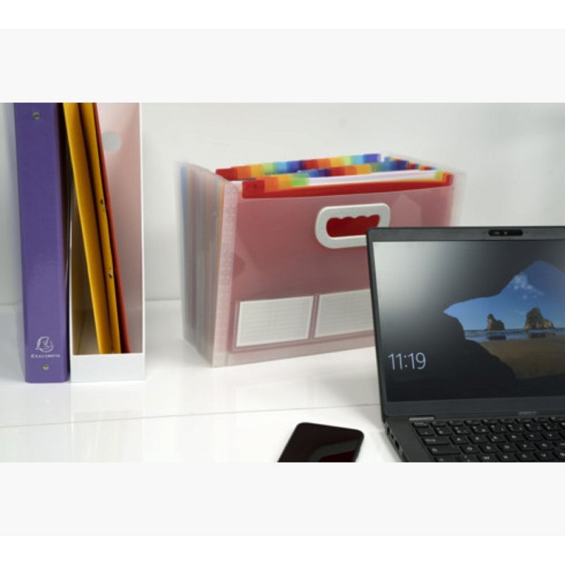 Портфель на 24 деления, пластик, 24, ассорти