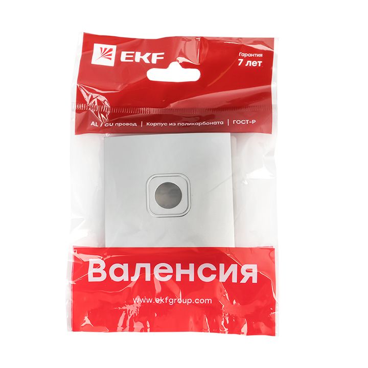 Валенсия лицевая панель розетки TV 1-местная 75Ом 5-862МГц сталь EKF PROxima ESA00-L-027-30