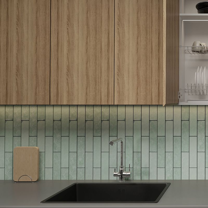 Смеситель для кухни двухрычажный, HDF-8201, сатин, AKS 117677