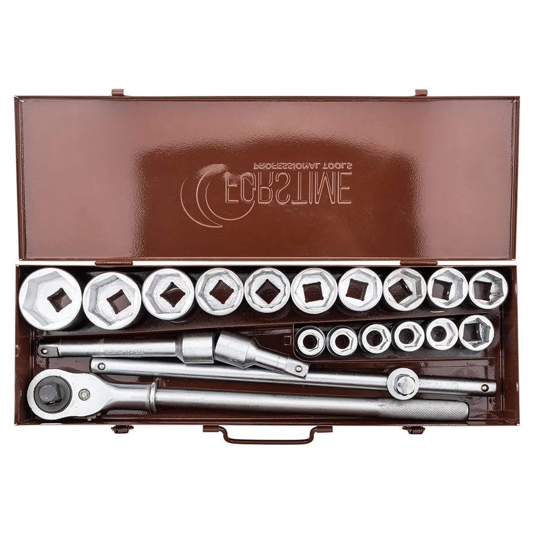 Набор инструментов 21 пр 3/4'' 6-гр&12-гр FORSTIME FT-6212-5