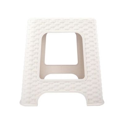 Табурет малый Артлайн h 330 мм, цвет молочный Полимербыт 4343507