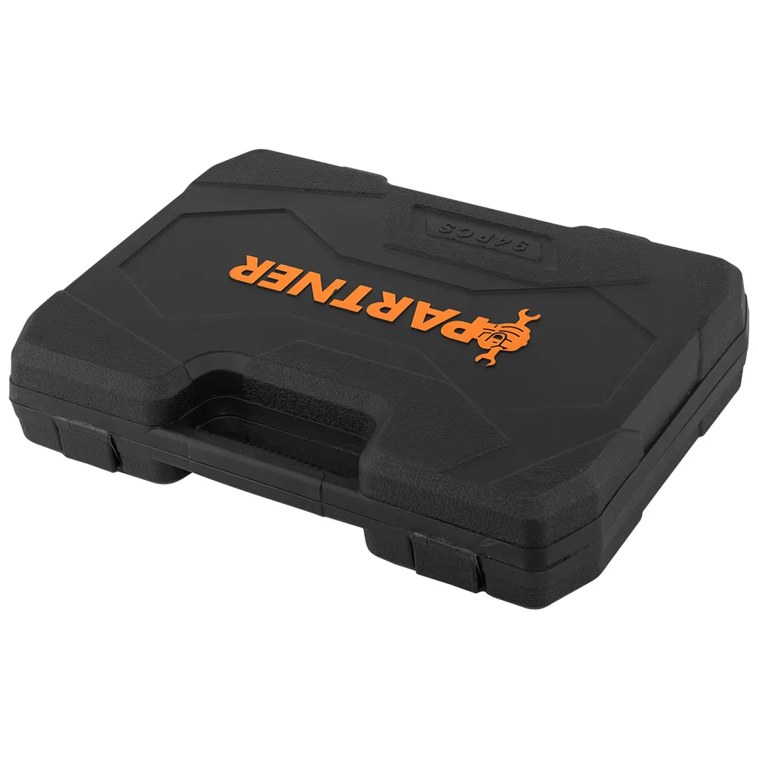 Набор инструментов 94 пр. 1/4''&1/2'' 6-гр Partner PA-4941-5