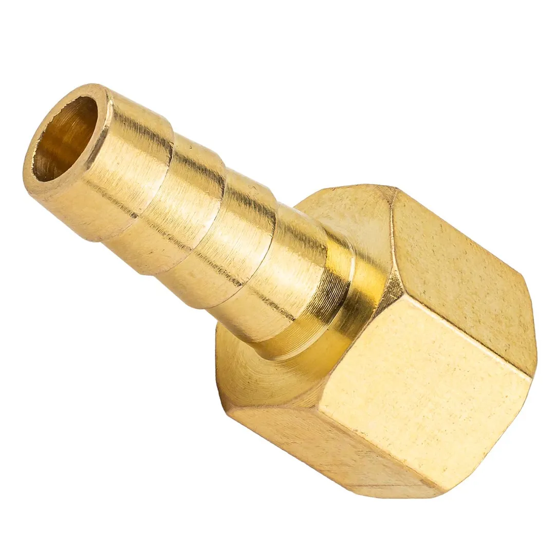 Переходник, внутр. резьба 1/4"-"елочка" 8 мм Forsage F-FFH04/05