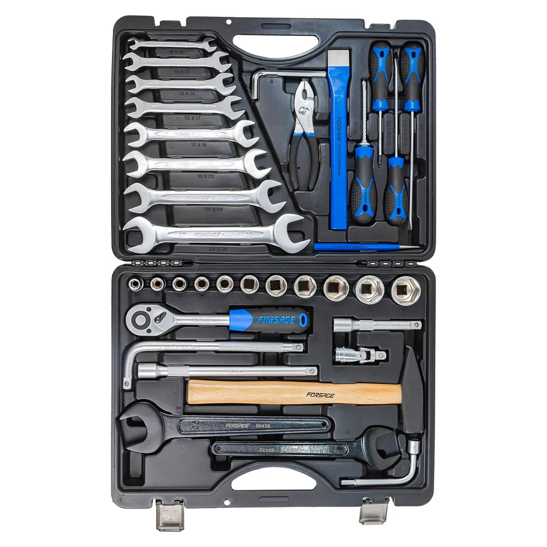 Набор инструментов в пластиковом кейсе 36 пр. Forsage F-4602-5