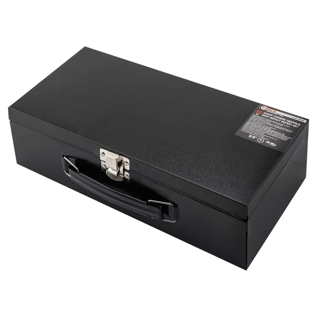 Набор ударных головок 17-46 мм 3/4'' 6-гр 10 пр ForceKraft FK-6108-5MPB