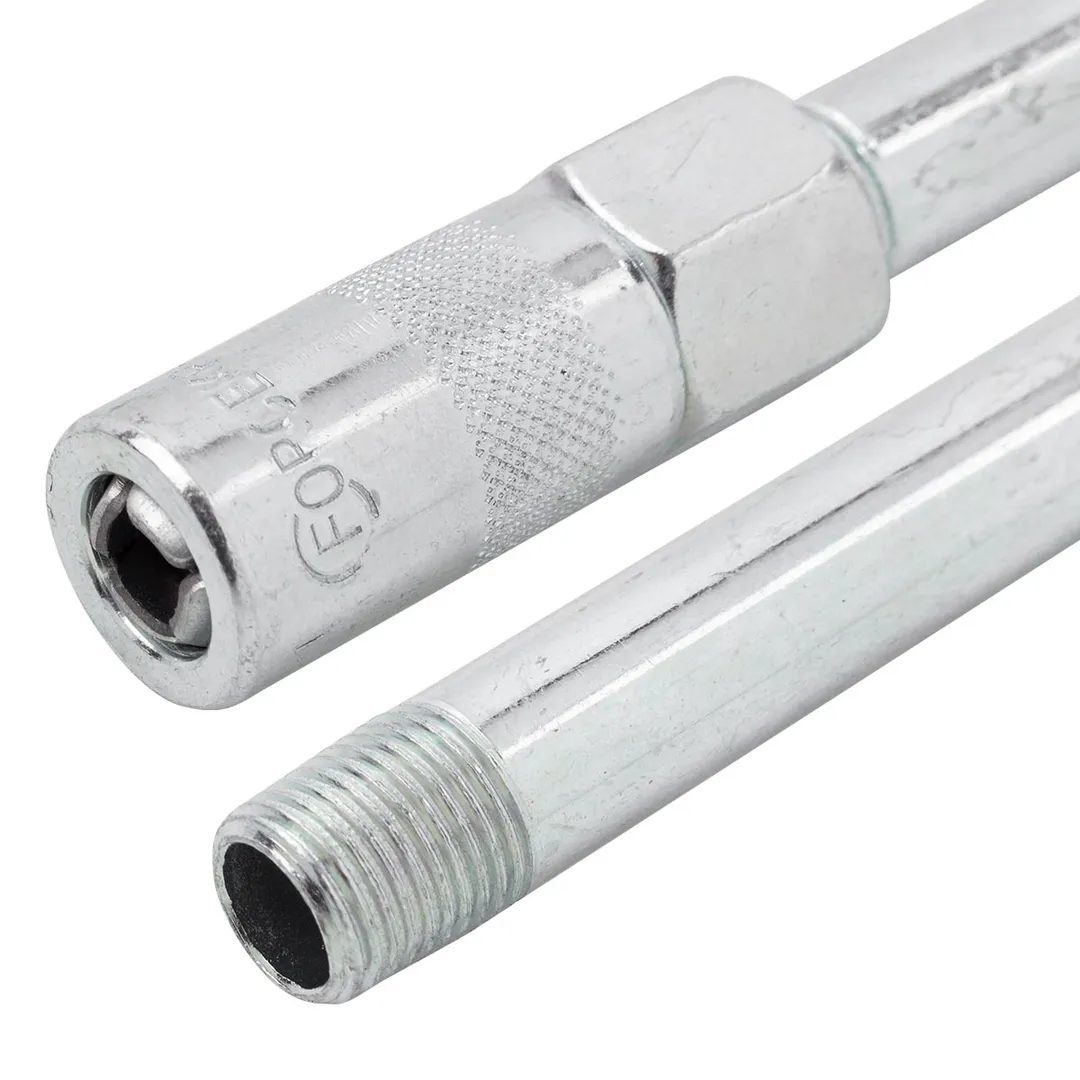 Трубка стальная с наконечником для ручного шприца 150 мм ForceKraft FK-44403AGAT