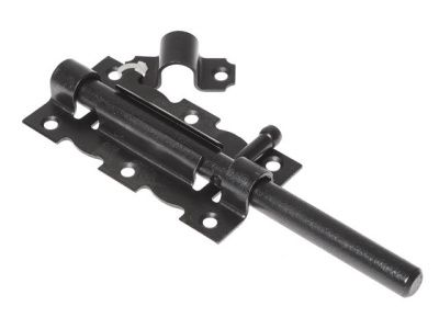 Задвижка дверная 110 мм, оксид. Starfix SMP-65888-1