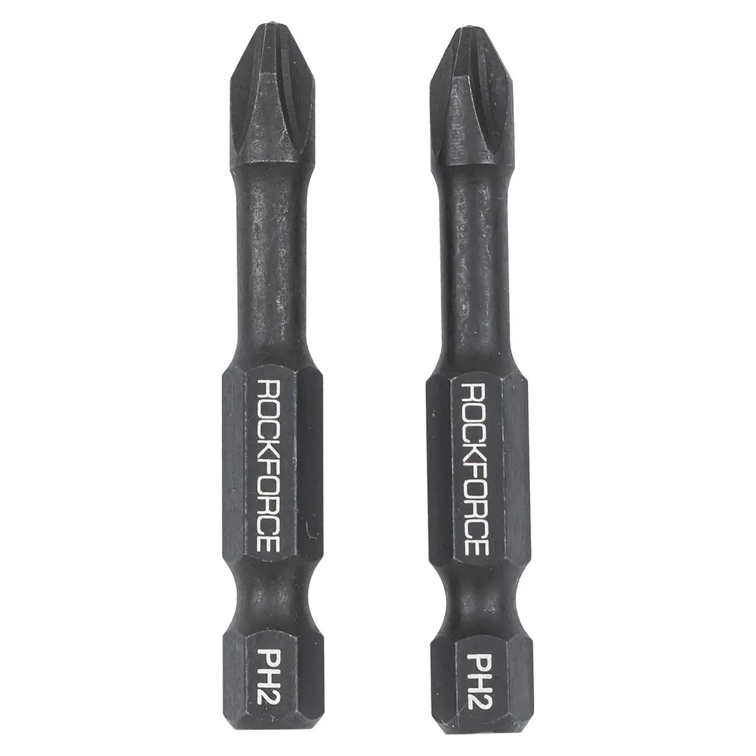 Набор бит торсионных 2 пр. PH2 1/4" 50 мм RockForce RF-36193
