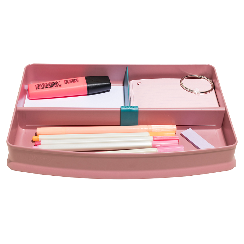 Подставка для канцелярских мелочей “Skandi”, 3 деления, ассорти